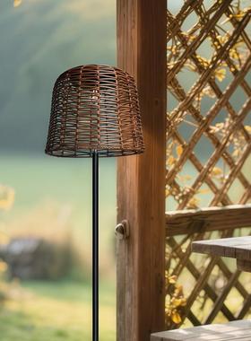 新款一太阳体能SIW户外灯别家庭院装饰氛围落地用照墅明灯编织吊