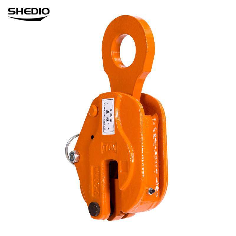 晟雕竖吊钳钢板起重吊钳10吨钢板起重吊钩钢板夹晨雕厂家直销