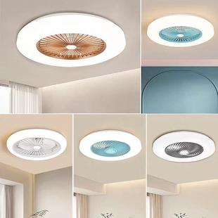 风灯吊扇扇灯风力卧室客厅大餐厅36静音吸顶灯风扇一体简约家用灯