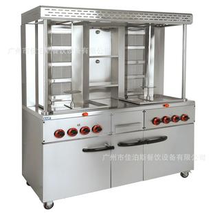 土耳其烤肉西式 商156用不锈钢多功能大型立自动旋巴转肉夹馍