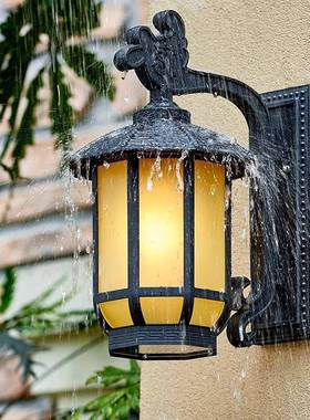 户外阳壁TWN灯别墅大门口防水台花外园墙灯家用室外新中凉亭庭院