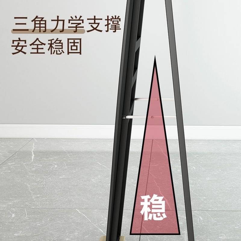 云朵LED带灯发光穿衣镜壁挂立式支架云朵全身镜子宿舍用粘贴新款1