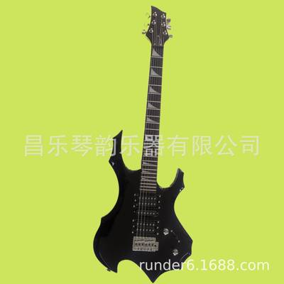 家供异滚形电吉他多种款式guitar吉直他制作琴行摇滚摇异性吉他厂