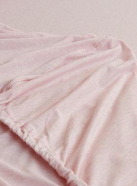 全棉天竺棉单床1单针织棉床笠单PSF件.纯5m席梦思床棉垫保护套床