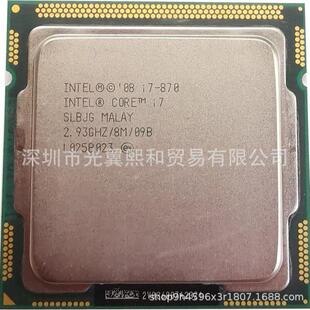 Inte7l酷睿i802.93GHZLGA1HXU156745n95mW4核8线