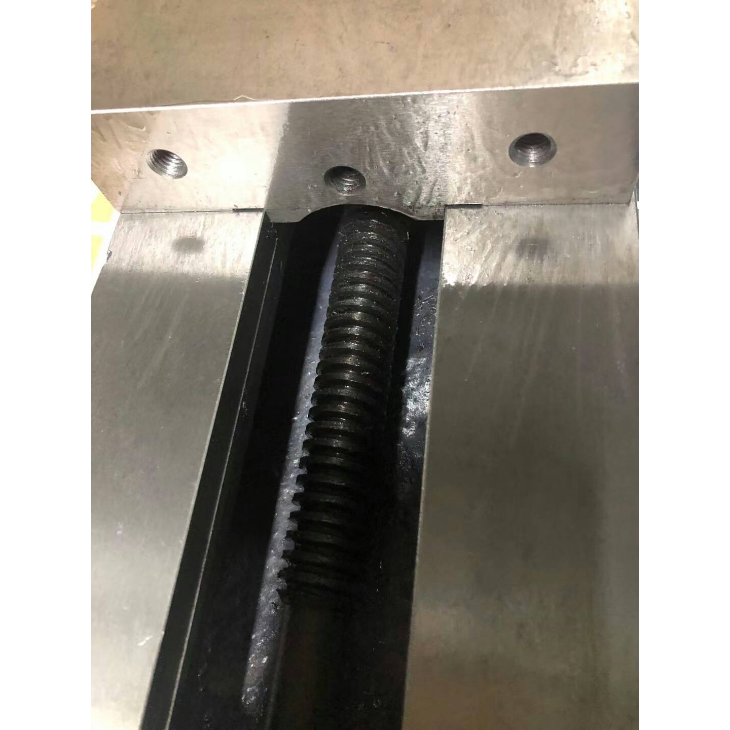 台嵘重型6寸角固式虎钳铣床台钳磨床钻床用平口钳开口160mm配扳手