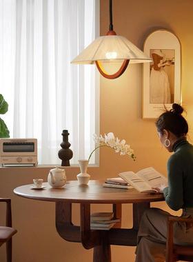 复灯古小型餐厅日式745木艺缩吧户台吊灯vi伸ntage中古灯升降餐桌