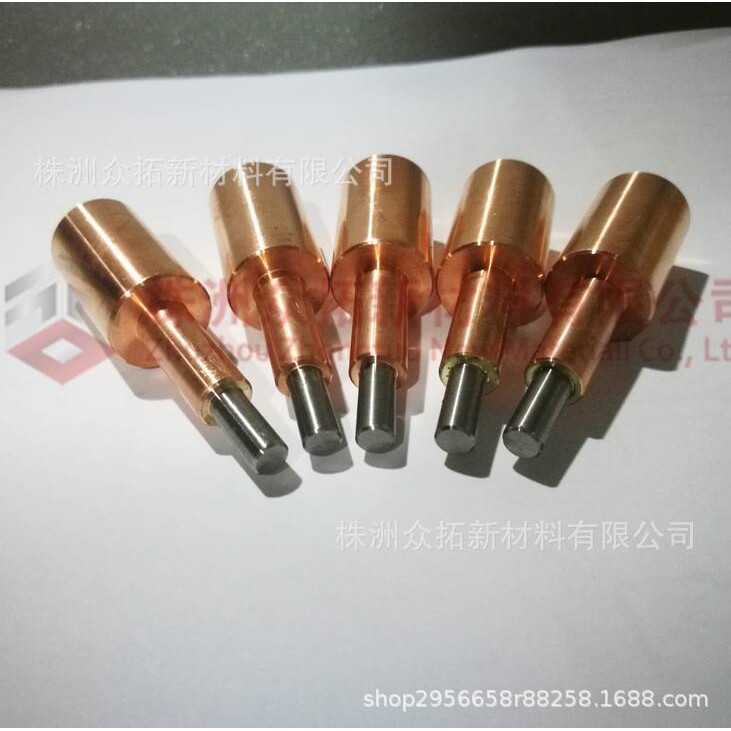 铜镶钨电极温控保护器点焊电极