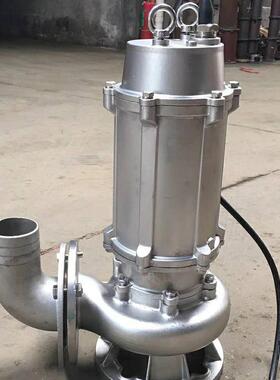 WQ不锈钢P污水泵不锈泵DCX钢316腐污水耐蚀污水泵