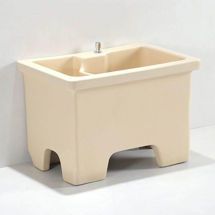 带搓衣板拖把池阳大号家用卫生间787陶瓷墩拖布衣洗地盆台洗板地,家装主材,拖把池,淘宝优惠券,粉丝福利购,淘宝优惠卷