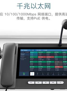 Fanvi安l卓可视大屏2寻呼台DOCA2i千兆网口按SIP协议11个DSS键