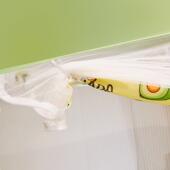 25245装 可折叠式 免安HH 蒙古蚊自动包三开门全底方顶蚊帐1.51.8m