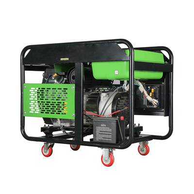 新款15kW16.5kW110V220V380V单相三相 电启动 四轮双缸汽油发电机