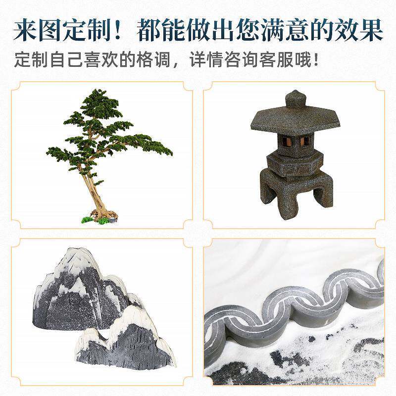仿罗真室迎客松真大型汉松假松树商场内装饰造型美YS-0150人景观