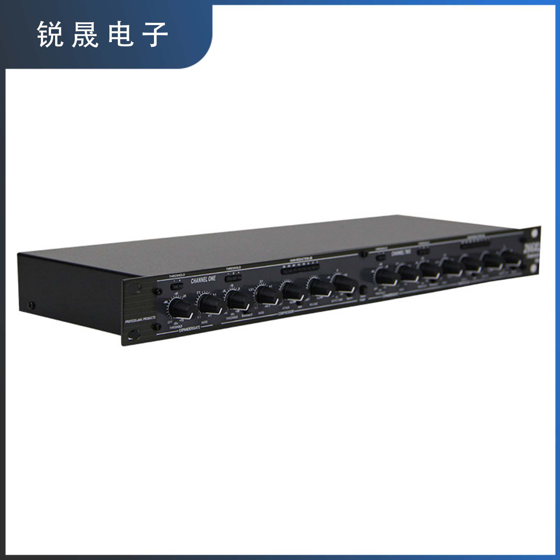 266XL 分频器专业高精度双通道压缩限幅器舞台演出工程音响分频器