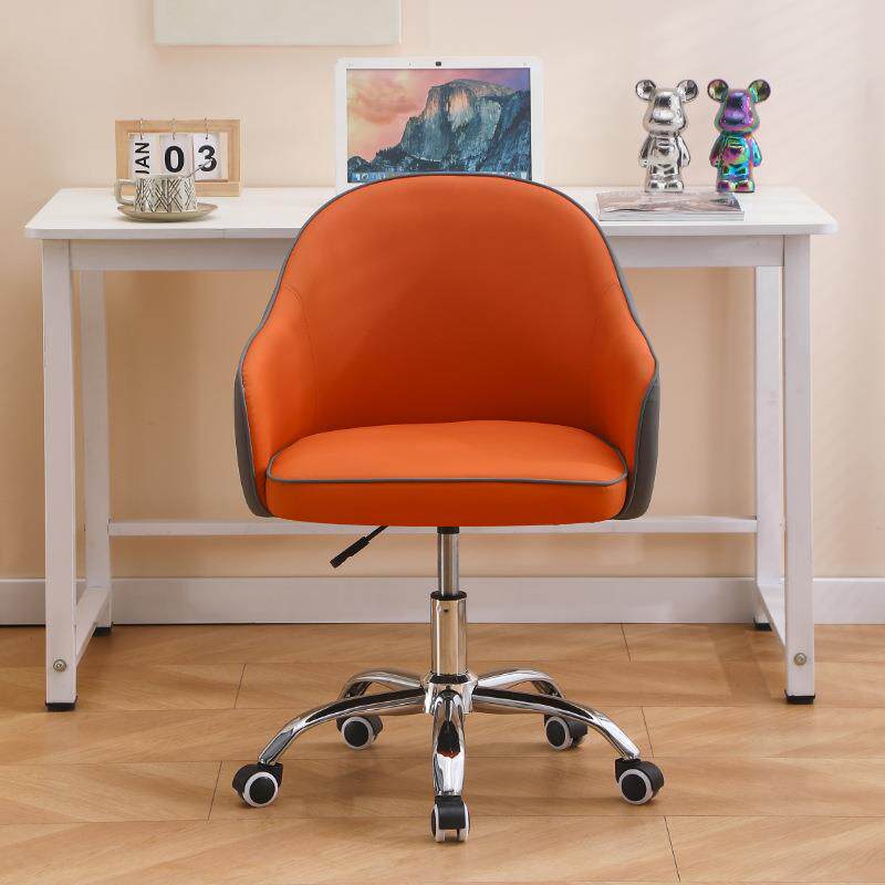 电脑椅子约实用服久生坐家用办舒公书房卧室化A104简妆椅学家具用