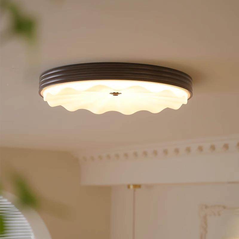 美式复古卧室61吸顶灯奶油中古吸225年新款主卧灯具0风现代简约顶,家装灯饰光源,客厅吸顶灯,淘宝优惠券,粉丝福利购,淘宝优惠卷