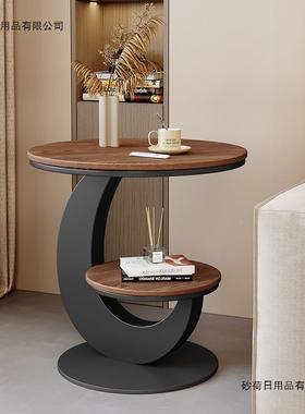 中古风实木边几客厅2025PSEL011款新网红意沙发边桌床边小几创茶