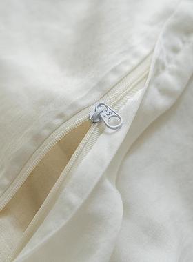 优选100双民兰精支天zih2021丝四件套纯色日式针砂洗旧感宿酒店床