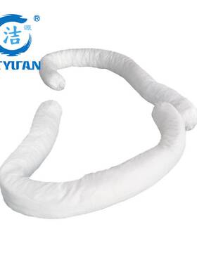 洁源OB20300水面、地面清洁泄漏油污围油绳 河道拦截油污吸油拖栏