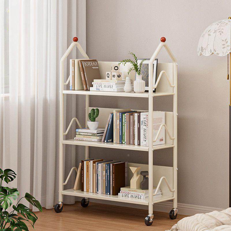 架置物架落地可移动轮儿童小书柜书用简易带推家00102049车阅读收,收纳整理,书桌收纳置物架,淘宝优惠券,粉丝福利购,淘宝优惠卷