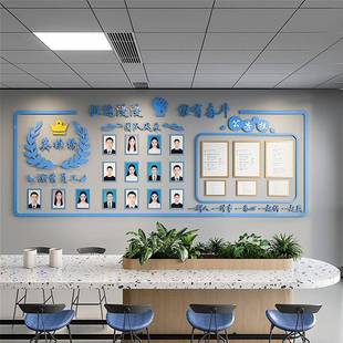 荣誉榜墙贴团激磁励员工QK-66198风采队文墙展示墙公告栏吸留言板