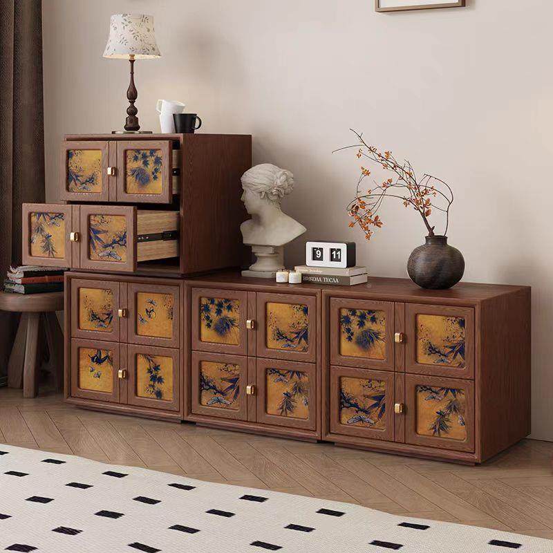 色香纱实木斗柜中古卧室家用云卡储物柜靠墙门柜复古黑SMYS-111床,玩具/童车/益智/积木/模型,其它,淘宝优惠券,粉丝福利购,淘宝优惠卷