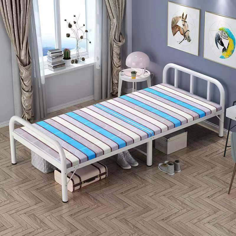 折办叠床单床便携家NYX出用成人租房午睡简人易公室午休陪护硬板