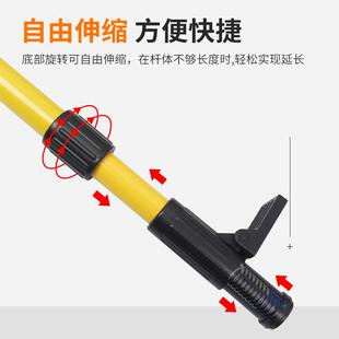 锋红线水平仪升降支撑杆加粗厚脚架伸缩杆外木帮工吊顶三安279装支架