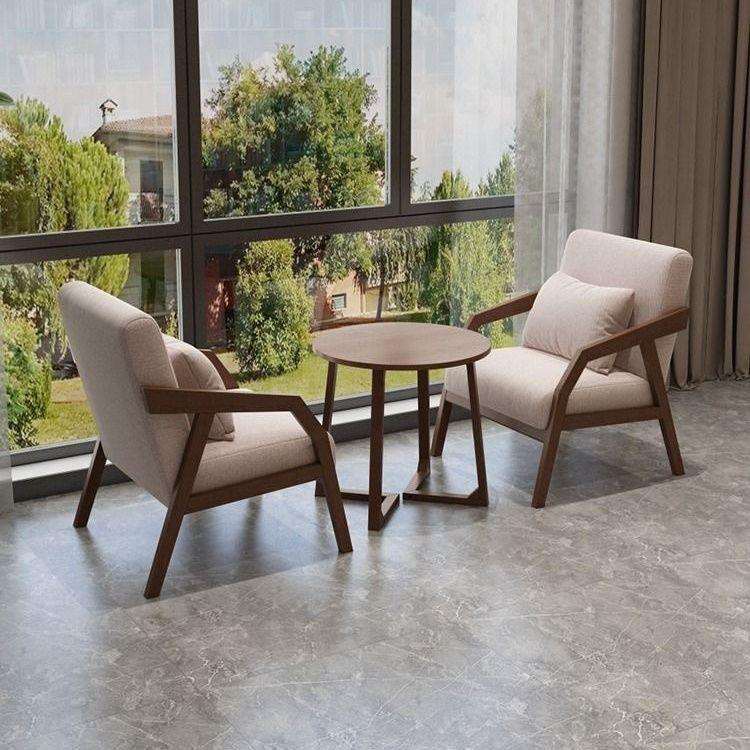 咖啡厅沙发办公室休闲咖啡馆桌椅组合休息区特色餐厅卡座沙发椅子