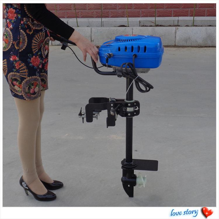 48V电动挂桨机轻便不污染水质电动船挂机经济实用养殖船推进器