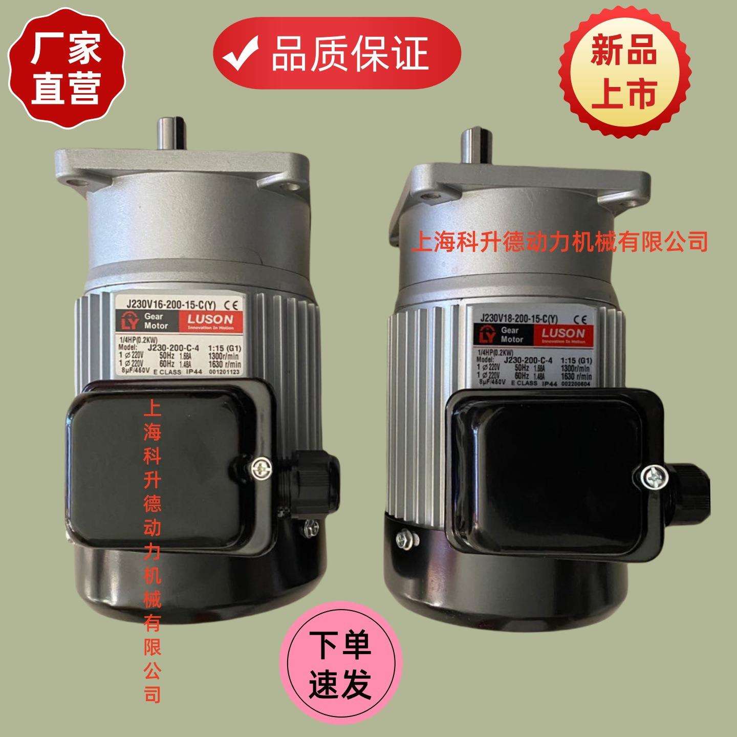 LUSON电机LY马达J220V16-200-15-C(Y)J220-200-C-4