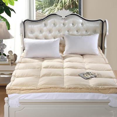 白鹅绒床垫羽毛软垫加厚保暖五星级酒店床褥垫学生宿榻榻米褥子