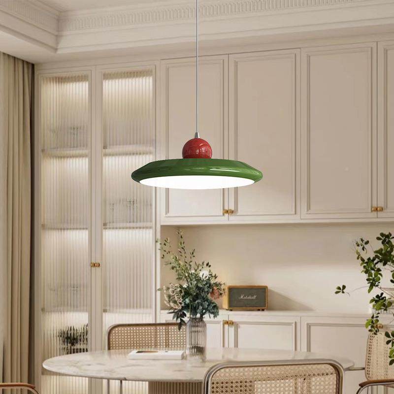 8151单吊新款飞碟桌流行餐厅吊灯创意极简饰现代简约吧台家用北灯,家装灯饰光源,智能吊灯,淘宝优惠券,粉丝福利购,淘宝优惠卷