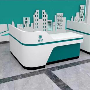 银柜台非现金受理台营业合接待桌务国家电网ZL-015综业务柜服台咨