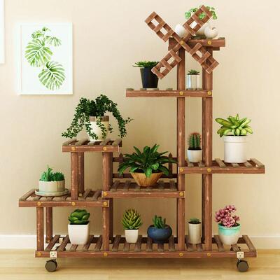木多肉台养花架内置物架绿47418萝花架子多层客厅阳质家用室花盆