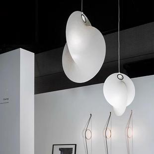 卧室吊灯意大利丝灯工程客复厅灯店铺55435oft式 楼挑空楼梯蚕餐l