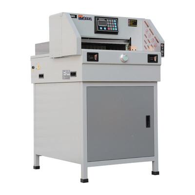电厂动切机全自动程控S44908S908重型裁纸机8cm标书相纸册名片裁