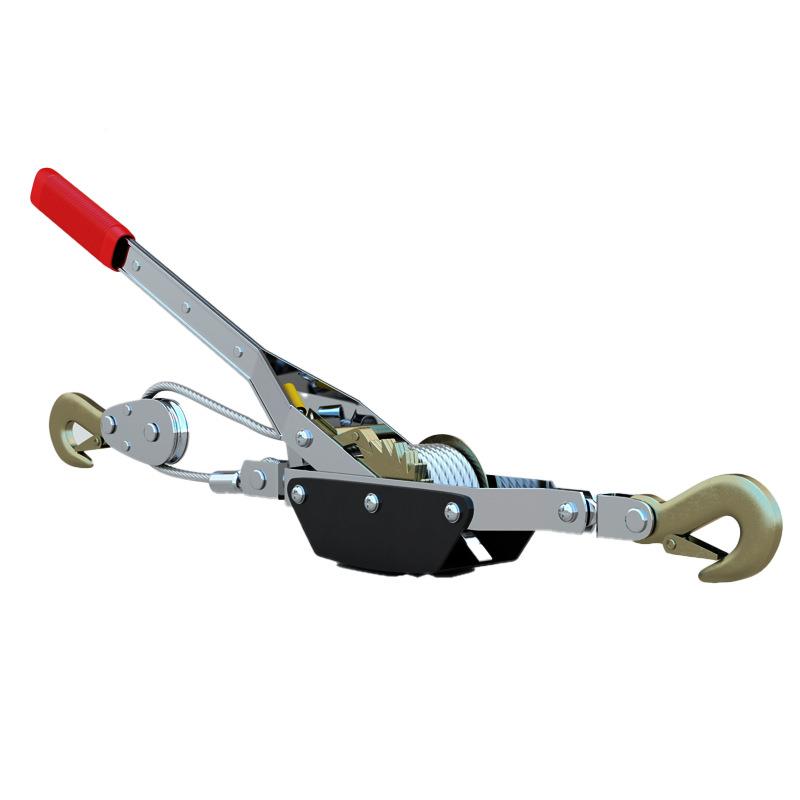 日式多钩功能紧线器卡钢线器1线194t2T3T4吨缆卡线器双丝绳紧线器