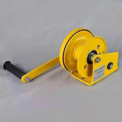 手摇绞盘手动车1双向自锁刹车重型自摇小锁绞盘型绞手卷扬机牵引