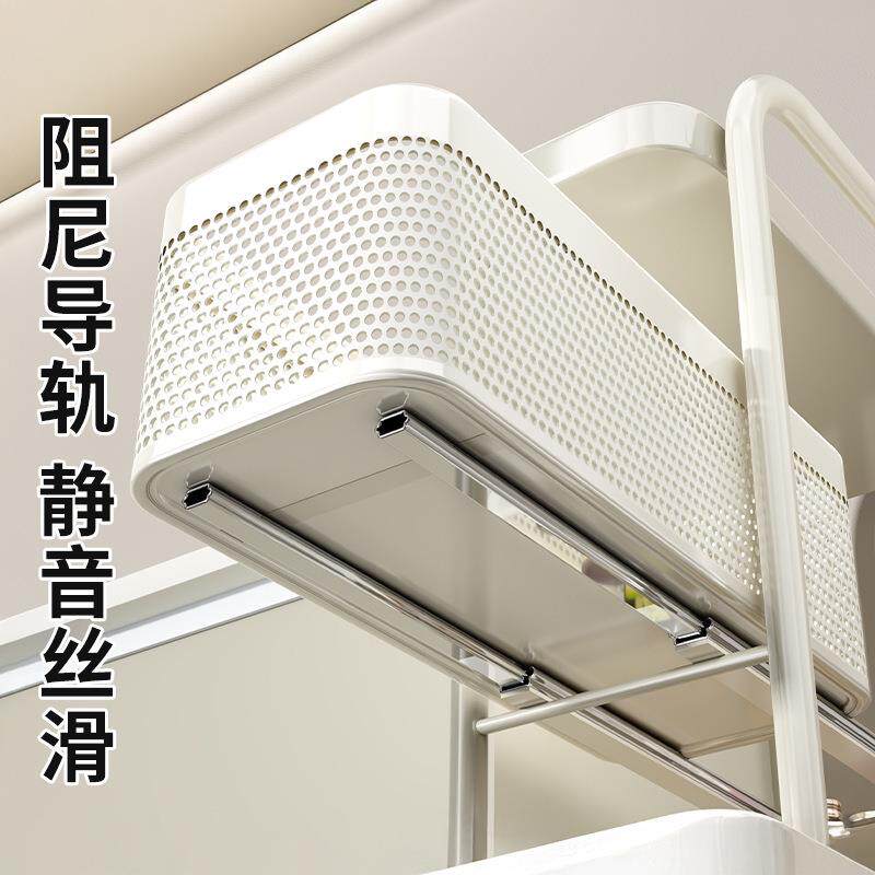 勤厨房缝置物架落地多层冰箱面tKhK4nFn抽拉柜极窄侧优缝隙收纳柜