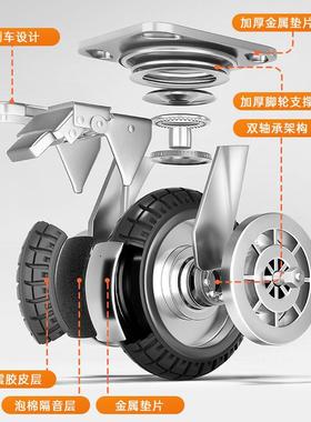 钢管平板车小车拉货家搬运车NJI用方管车便推携拖车叠小拉车折手