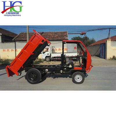 全封闭棚农用三轮车马建料筑工程柴运输车四川拉货运自卸油GDP三