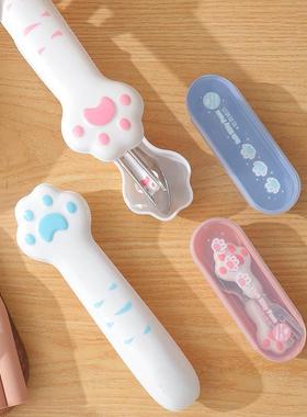 ?餐具学生勺子收纳盒餐收纳盒便携筷盒具子勺子盒可爱盒71400餐具