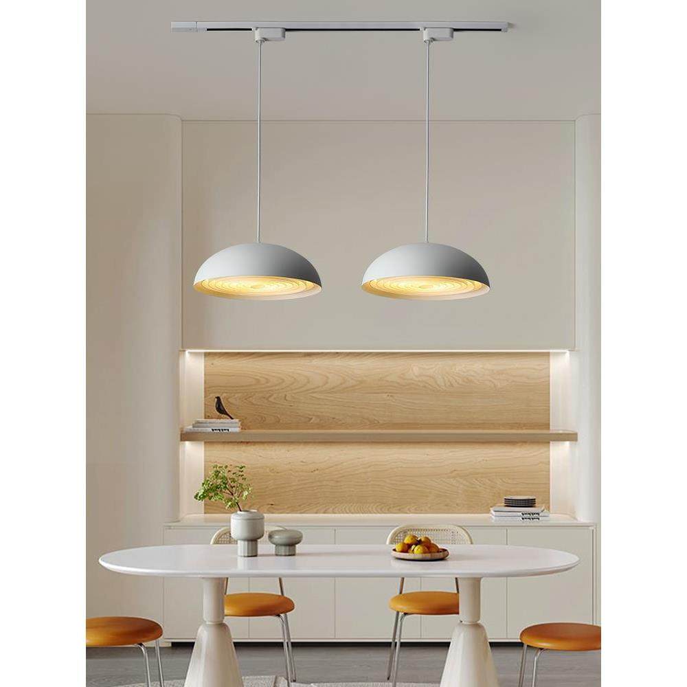 可移位轨道摇臂饭吊灯576奶油风餐厅简约现大气家用餐桌厅书灯房,家装灯饰光源,智能吊灯,淘宝优惠券,粉丝福利购,淘宝优惠卷