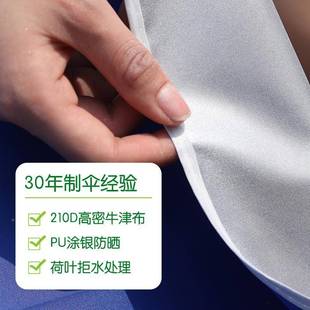 太伞遮阳伞大超雨伞大户外商544用摆摊伞庭院广伞四阳方长方伞雨告棚