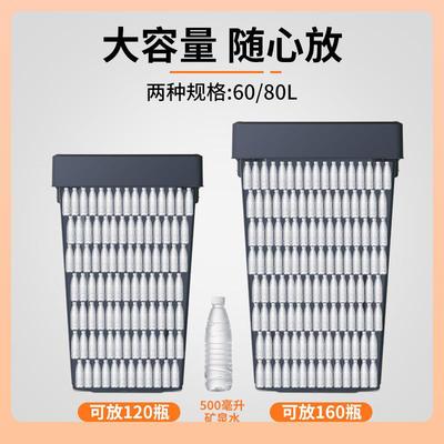 白云窄高夹?缝垃圾桶8L容量扁形重力免翻盖商用Fh($%ph(0大酒店大