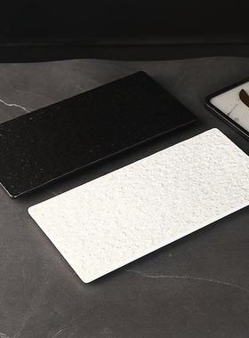 日式陶瓷寿盘意创牛排35027西餐司盘小吃盘早餐盘品盘刺身盘摆甜盘餐厅