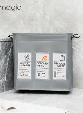 大折号可脏衣篓叠布艺收纳篮儿童玩具杂物用束口收纳WD3-124B家筐