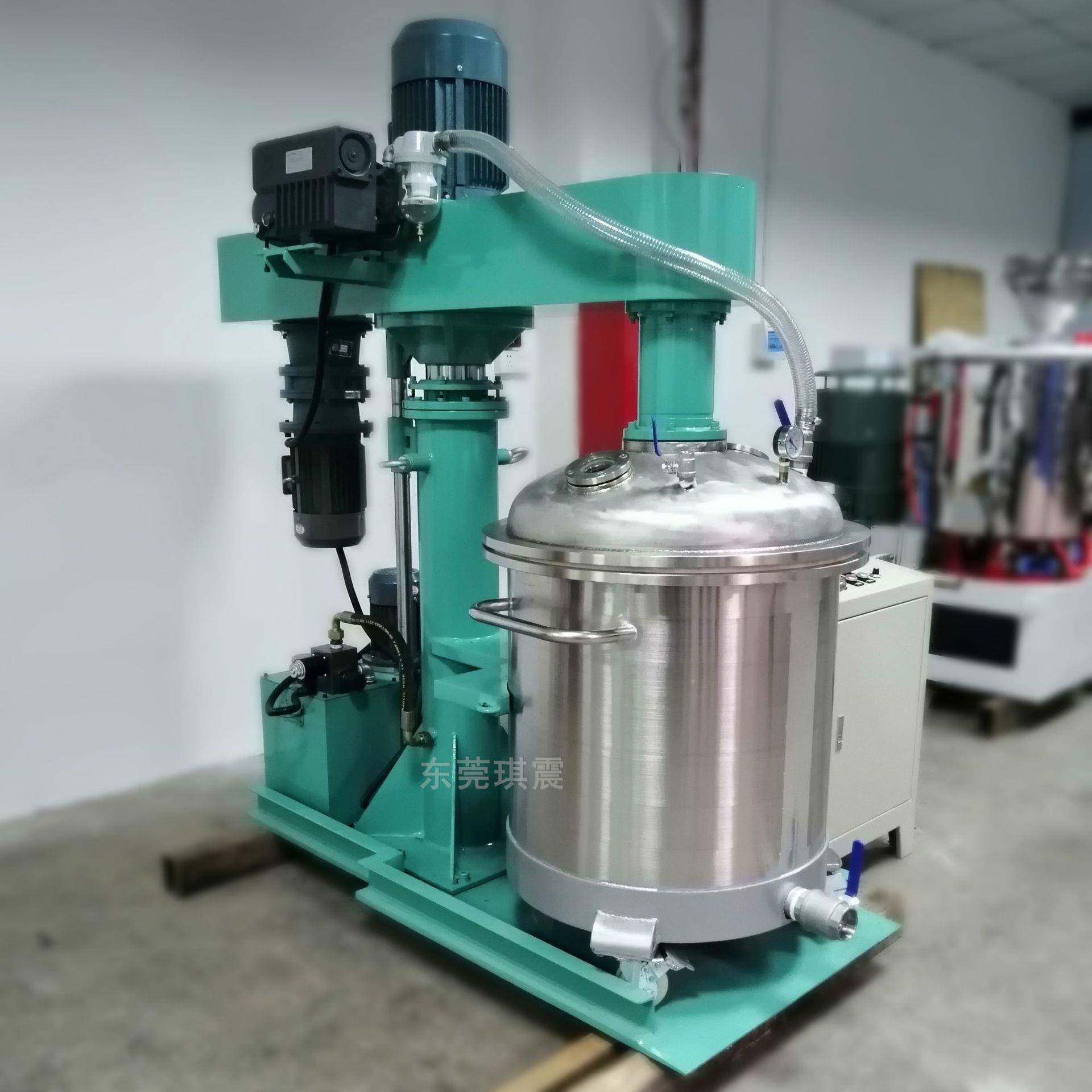 地坪漆树脂高速剪切分散机美缝剂刮边刮璧真空搅拌机送真空桶